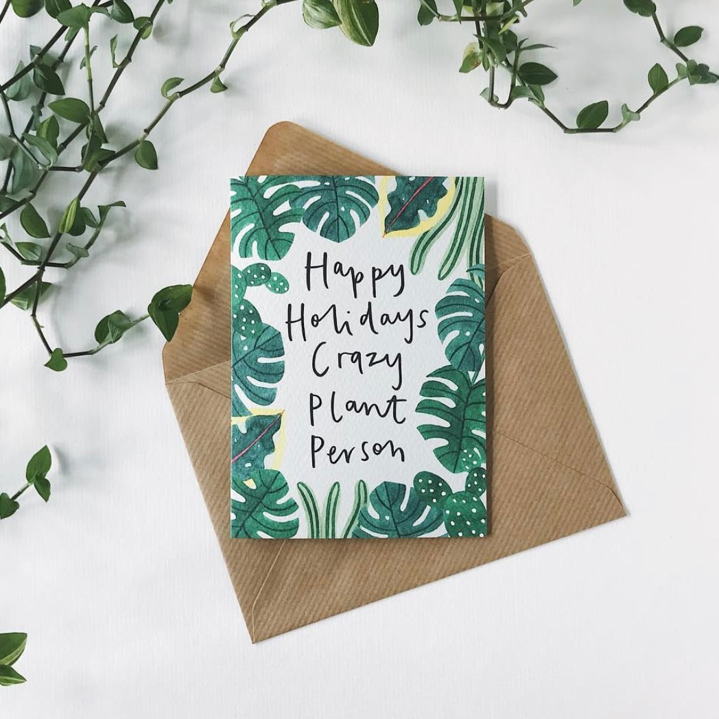 Greeting card design for geo-fleur