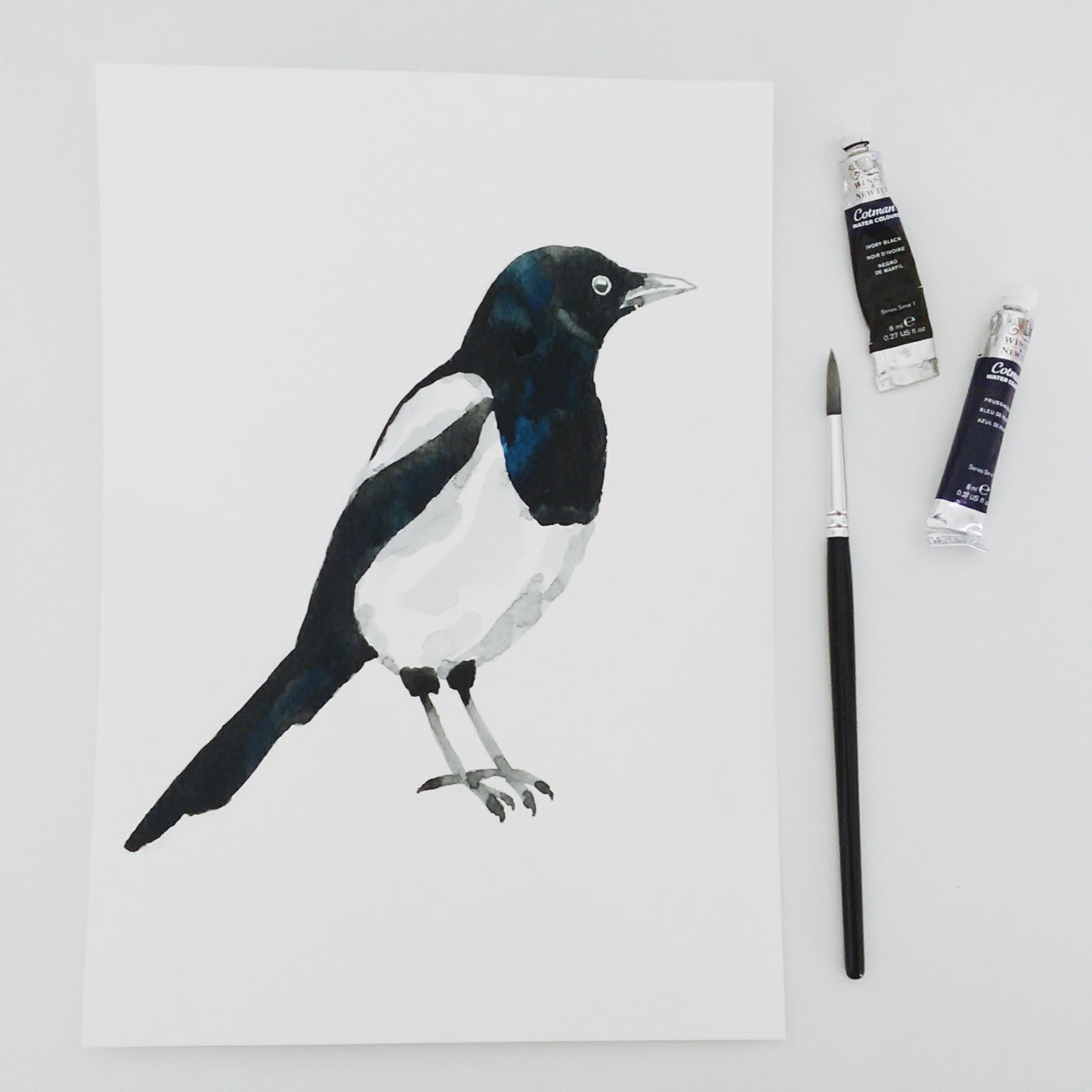 My daily art in April