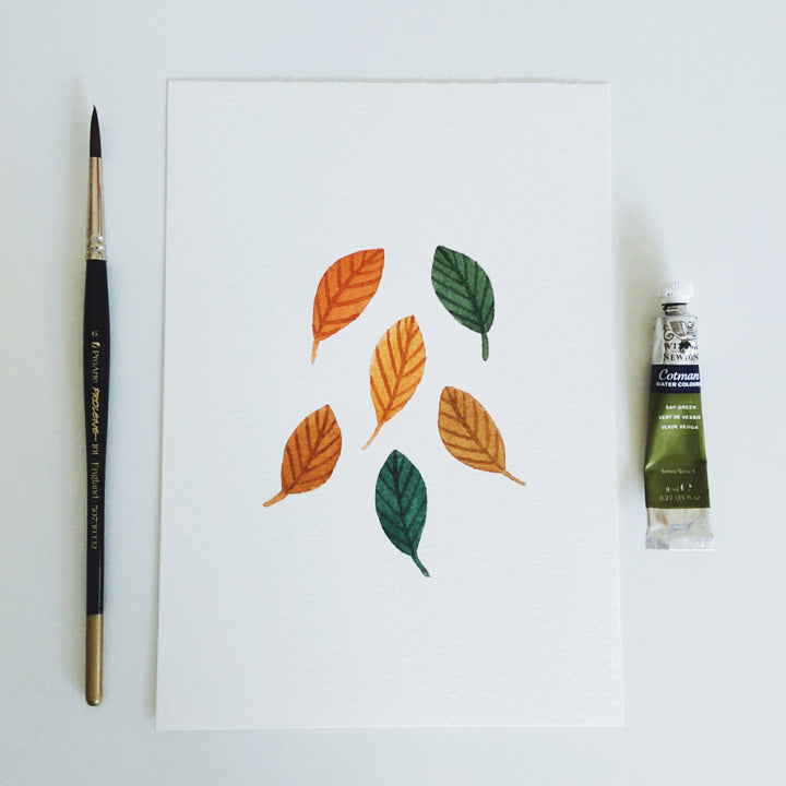 My daily art in October