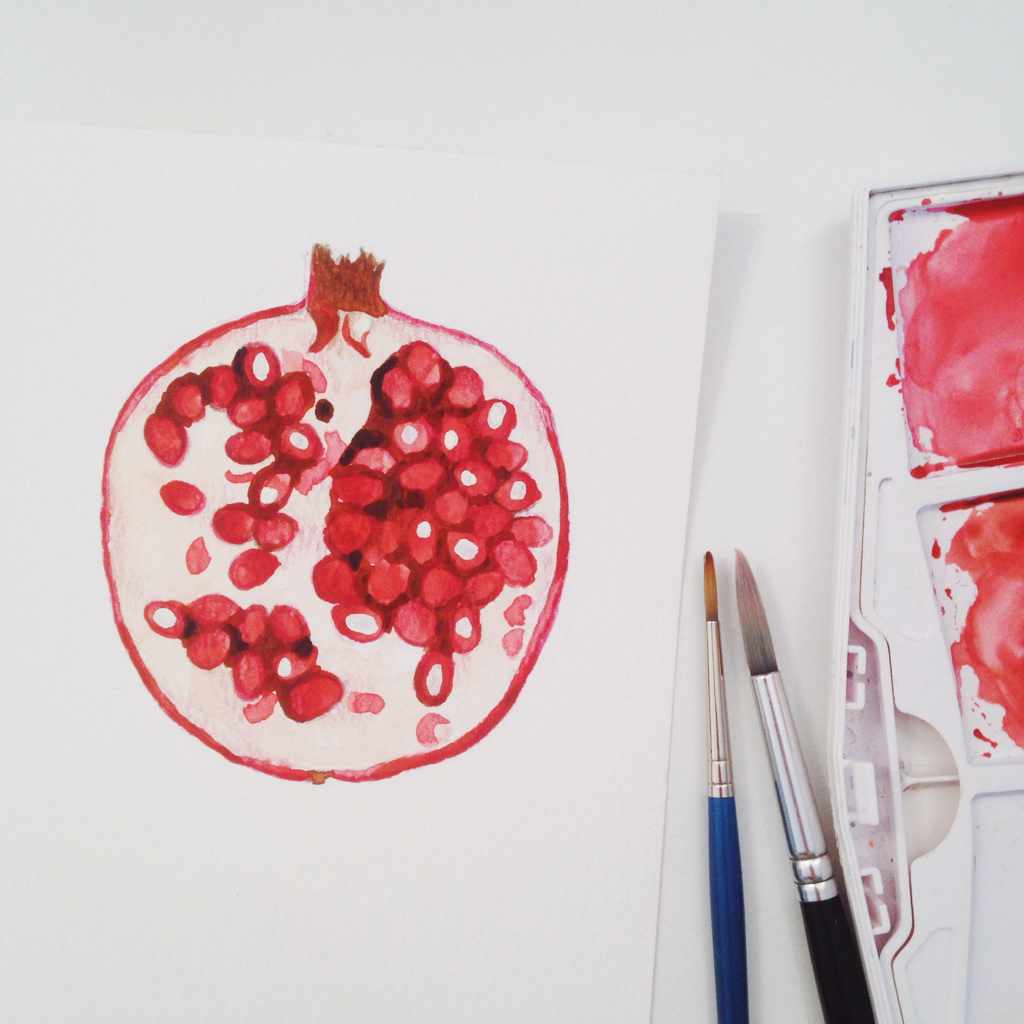 My daily art in March