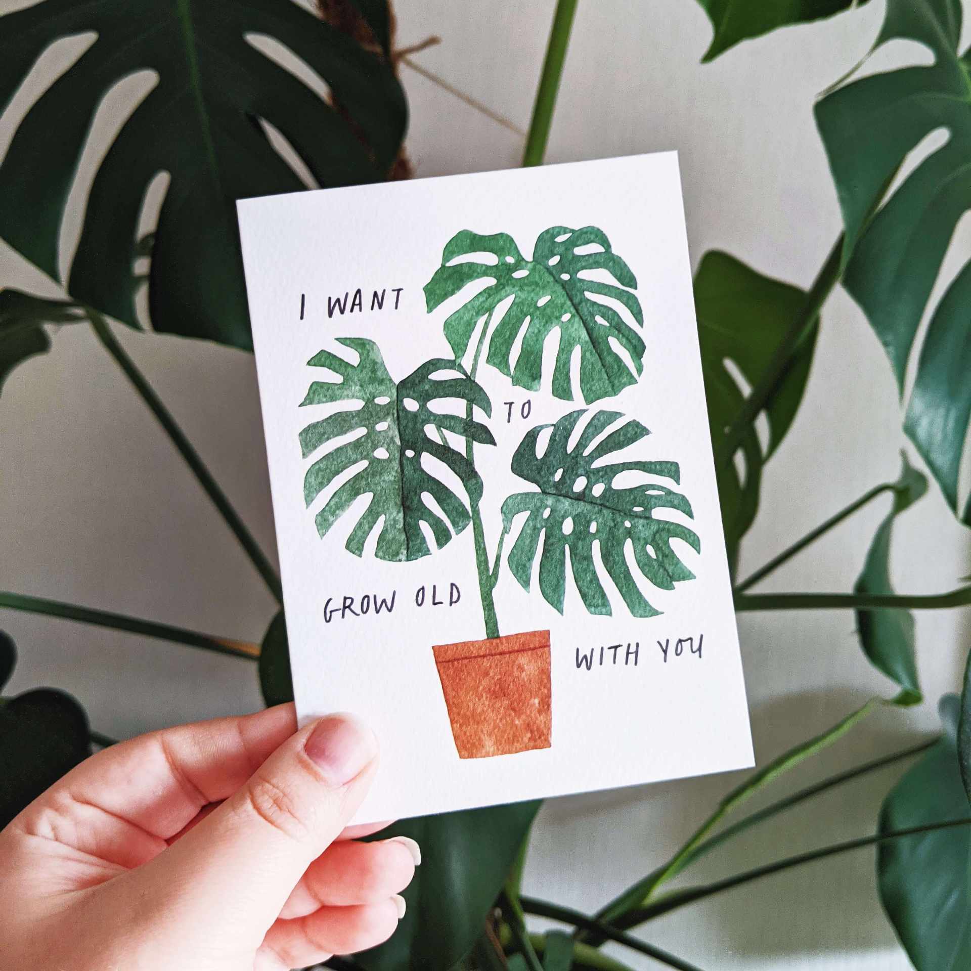 Houseplants and art: How my plant collection inspires my designs